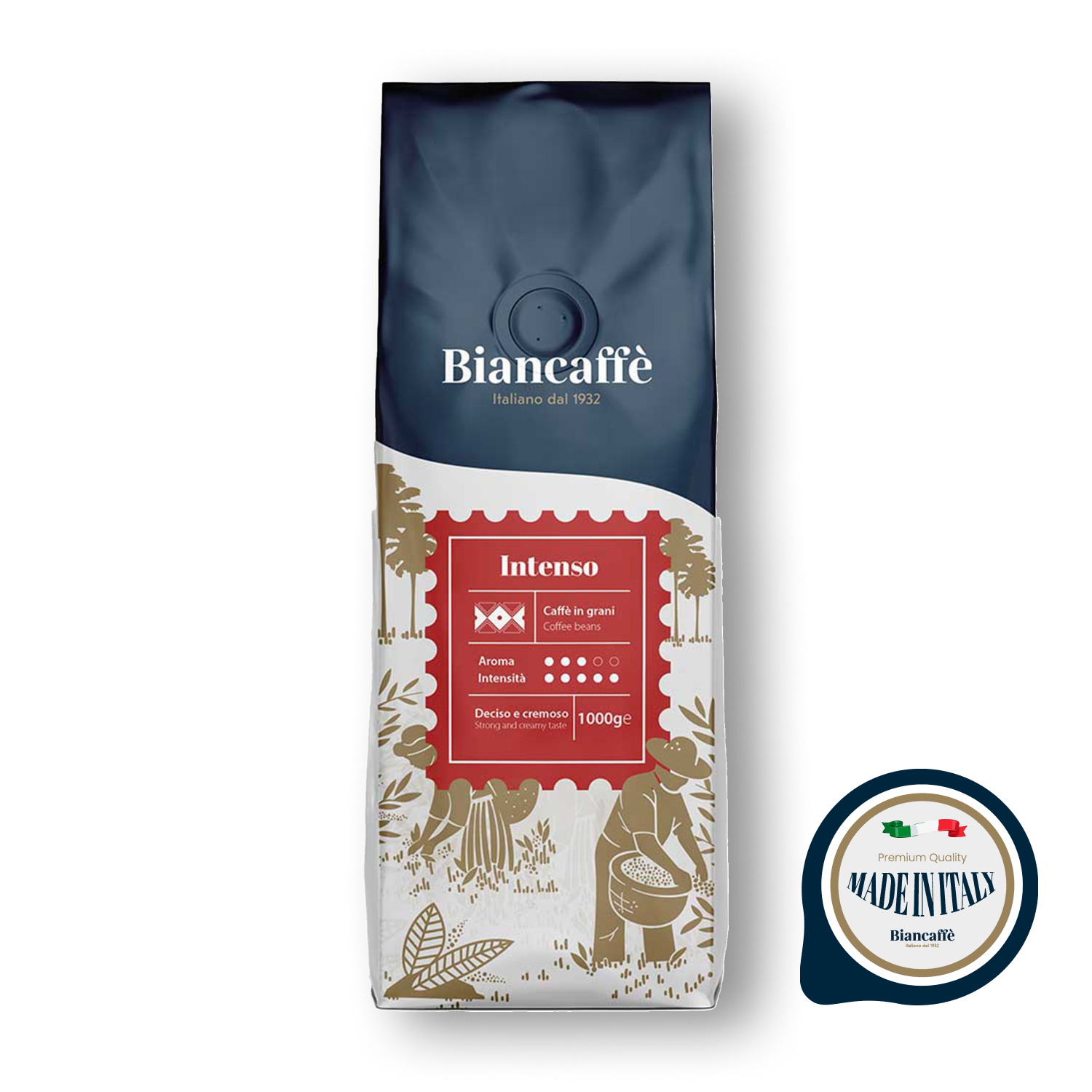 Biancaffe Intenso Espresso Çekirdek Kahve 1 Kg