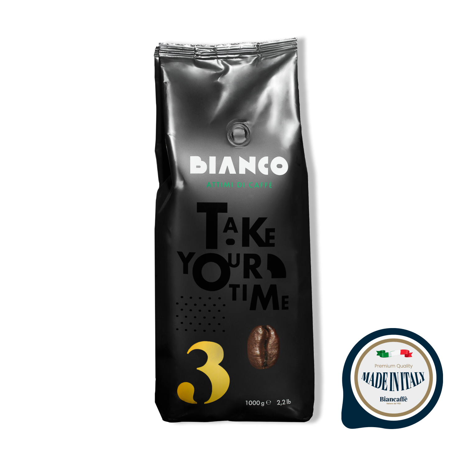 Bianco No 3 Espresso Çekirdek Kahve 1 Kg