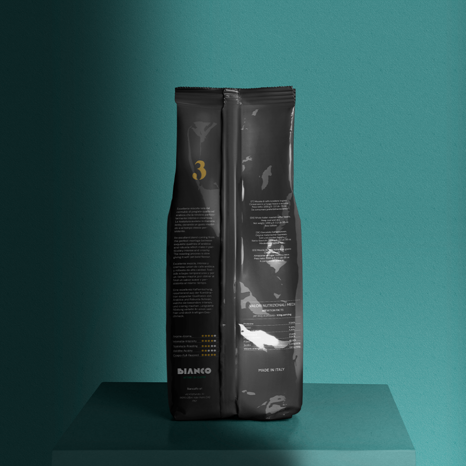 Bianco No 3 Espresso Çekirdek Kahve 1 Kg