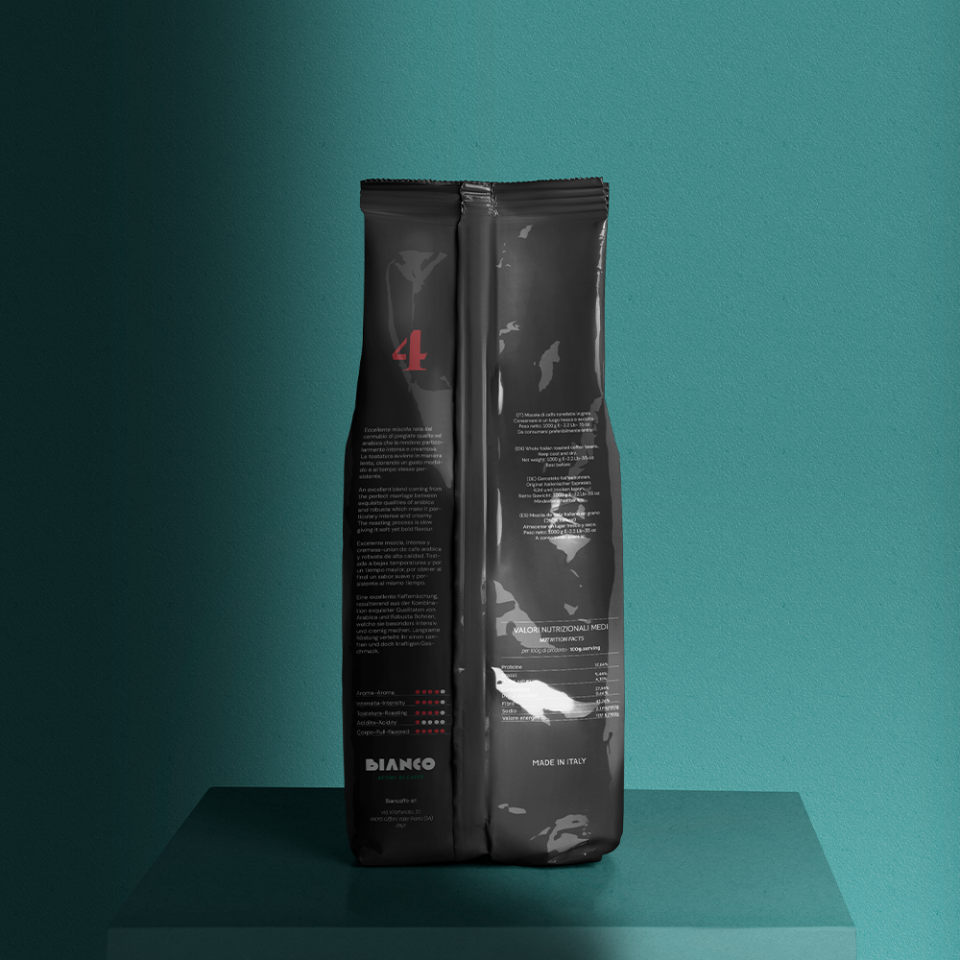 Bianco No 4 Espresso Çekirdek Kahve 1 Kg