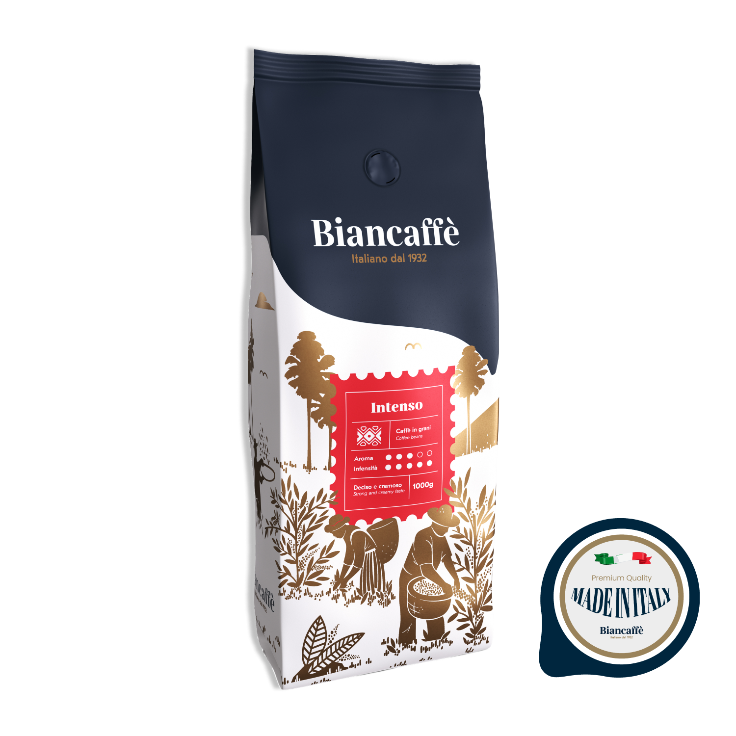Biancaffe Intenso Öğütülmüş Filtre Kahve 1 Kg