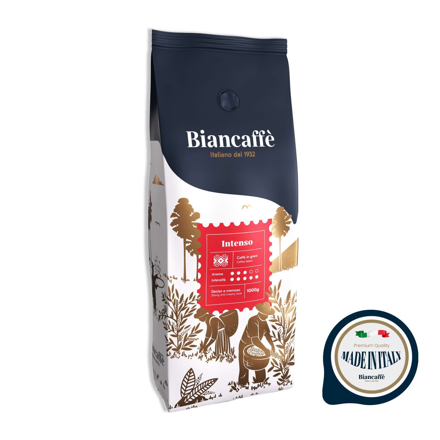 Biancaffe Intenso Öğütülmüş Filtre Kahve 1 Kg