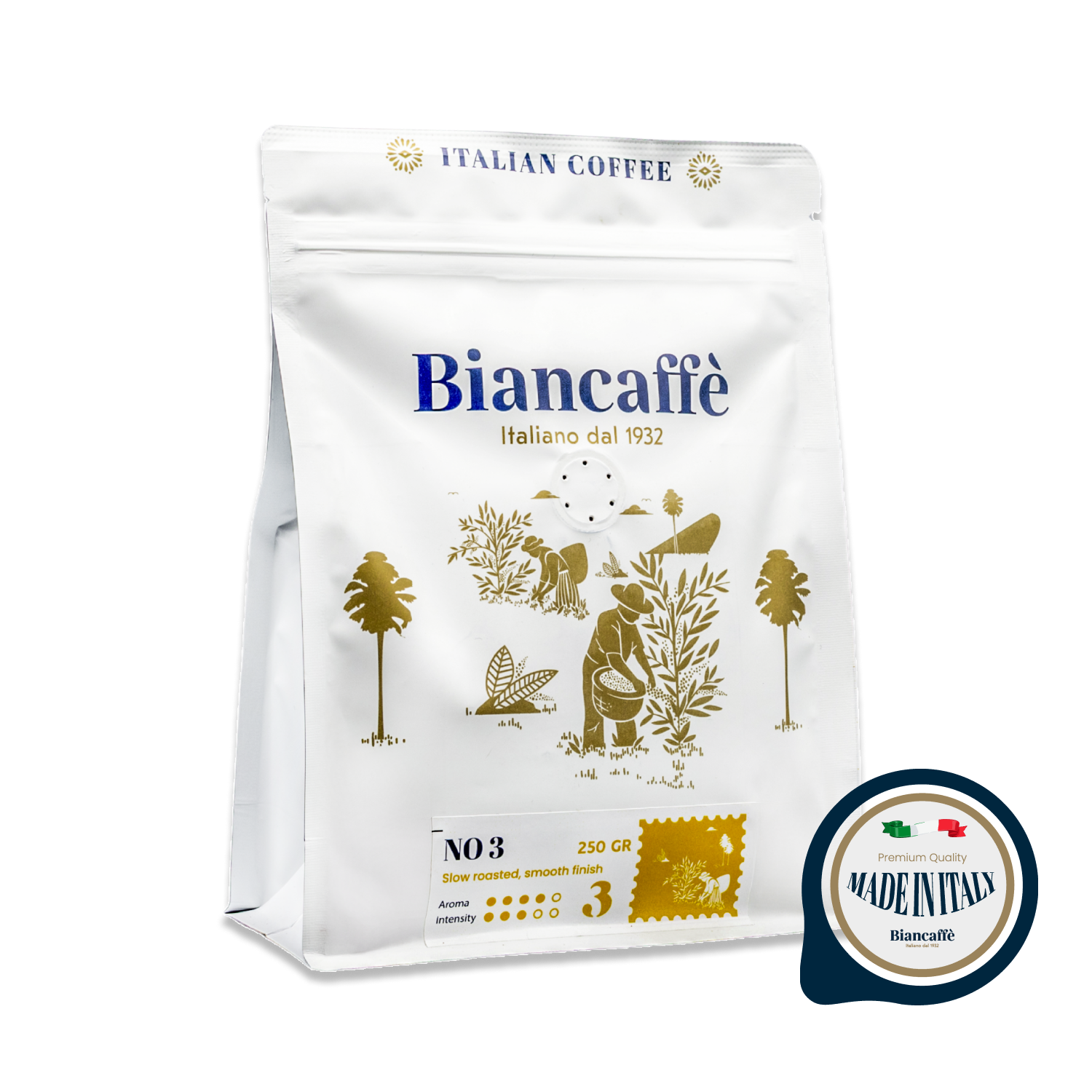 Bianco No 3 250 Gr Öğütülmüş Filtre Kahve