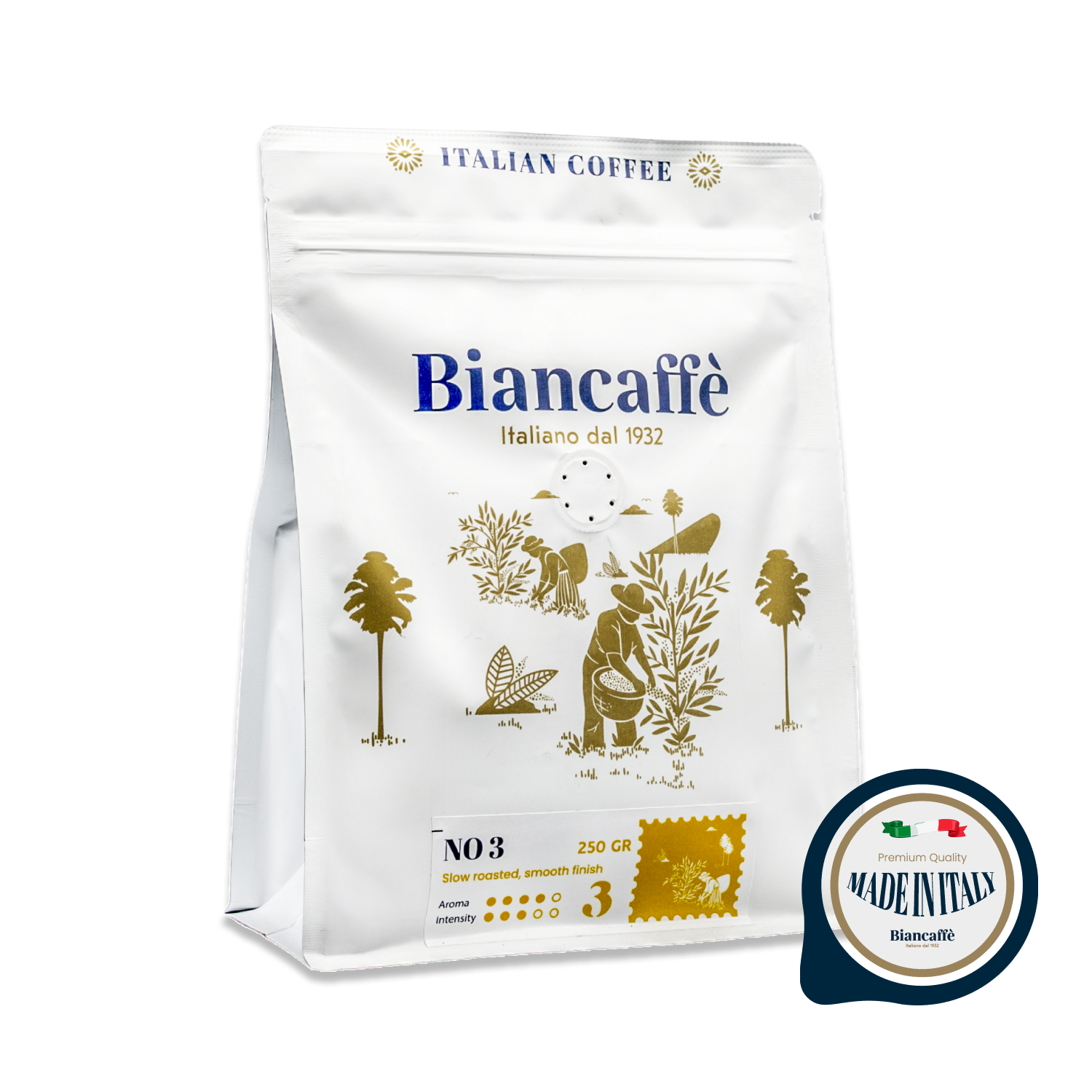 Bianco No 3 250 Gr Öğütülmüş Filtre Kahve