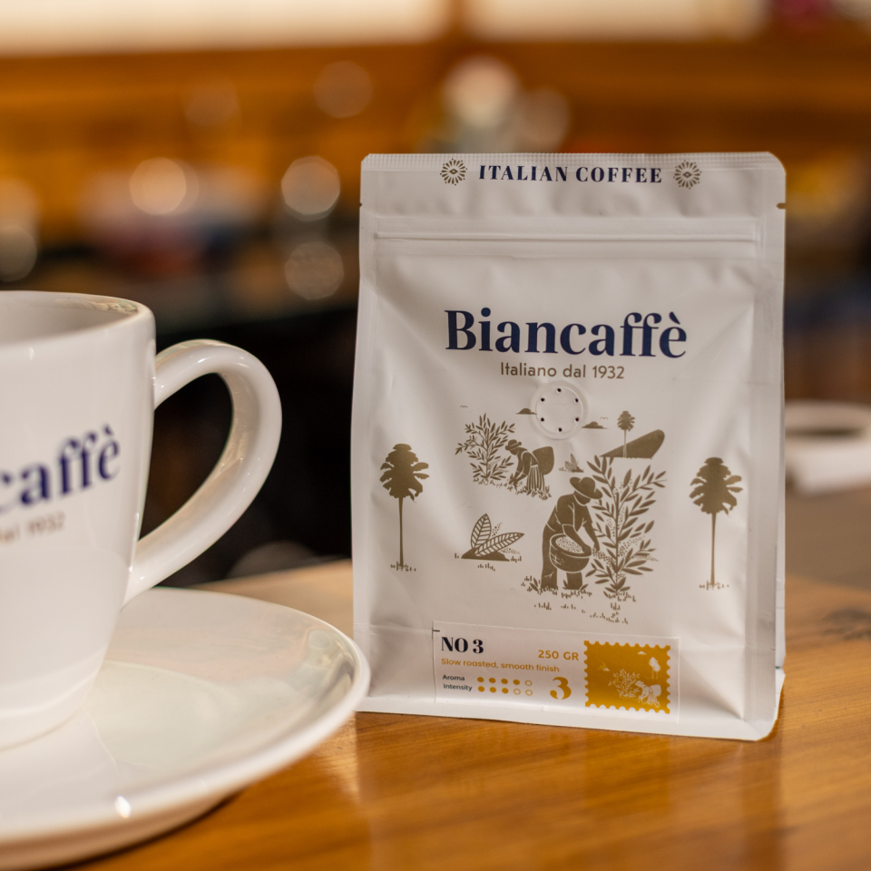 Bianco No 3 250 Gr Öğütülmüş Filtre Kahve