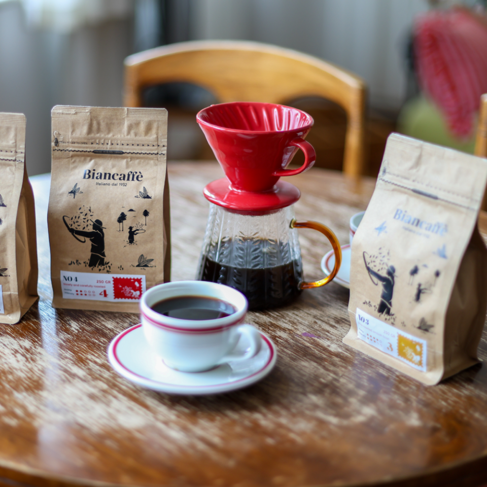Biancaffé 3'lü Çekirdek Kahve Tanışma Seti