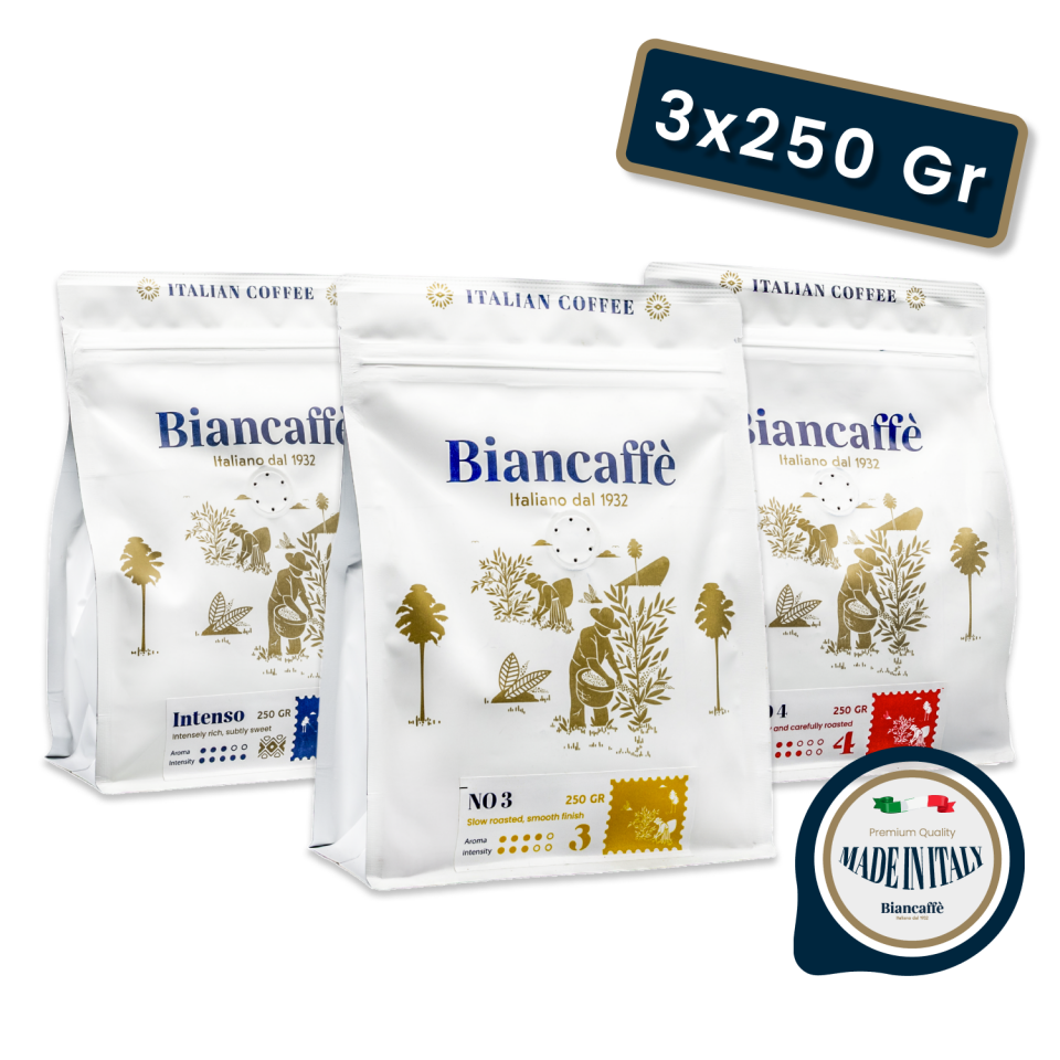 Biancaffé 3'lü Filtre Kahve Tanışma Seti