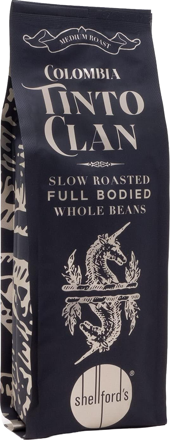 Shellford's Colombia Tinto Clan Çekirdek Kahve 250 Gr