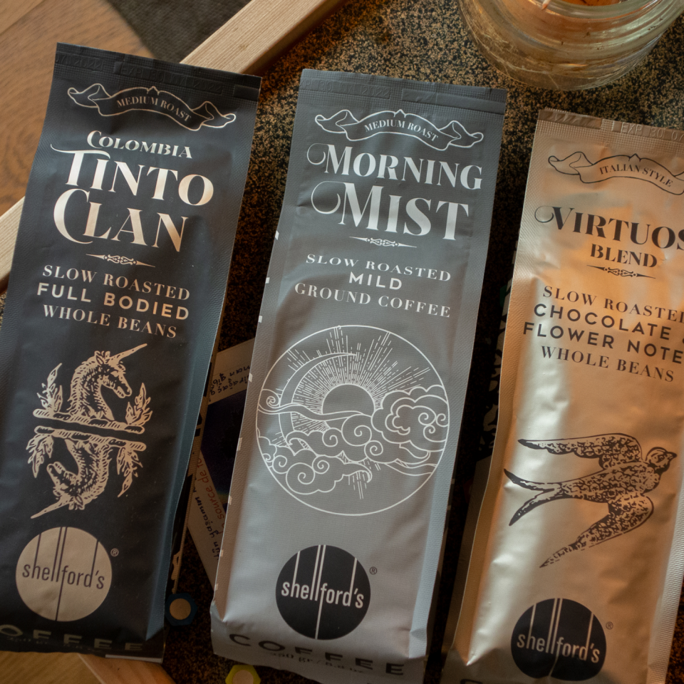 Shellford's Virtuoso Blend Çekirdek Kahve 250 Gr